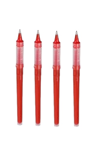 UNİ-BALL Uniball Vision Elite - 0.5 Rollerball Pen, Red Refill, Four Pieces