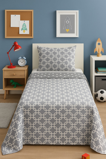 Ceyizza Single Double Sided Quilted Bedspread Set