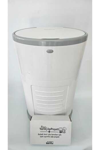 YerliÇöpPoşeti Korbell 15/16L Compatible Domestic Baby Diaper Garbage Bag 3 Pack 1500 Diaper Capacity
