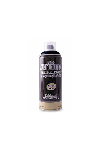 Artdeco Akrilik Sprey Boya 400ml Siyah 790