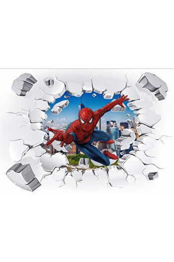 media Spiderman in action sticker, 220 x 135 cm