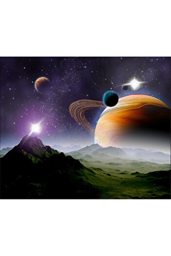 media Photo wallpaper Space in the future, 250 x 200 cm