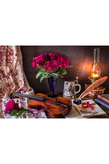 media Photo wallpaper The life of an artist, 400 x 250 cm