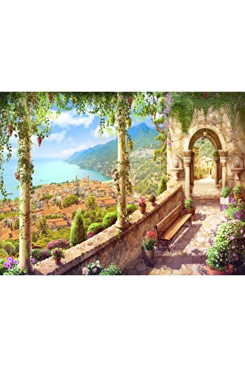 media Photo wallpaper Gate to the sea2, 300 x 250 cm
