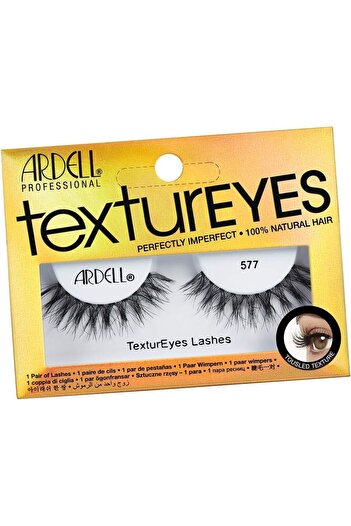 Ardell Textureyes 577 Strip Lashes, 100% Natural Hair