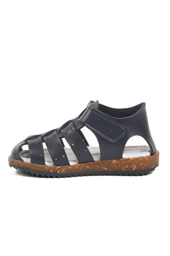 Aspor Navy Blue Velcro Boys Sandals Shoes