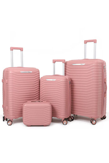Shihon Shehyoun 4-Piece Anti-Shatter Luggage Set