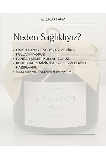 yöresel Karadut Reçeli (400 gr.)