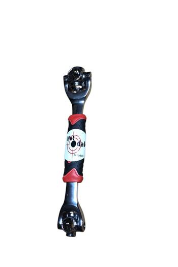 Netodak Multifunctional Wrench Socket Set Double-Headed 360 Degree Rotatable Headmovable Head