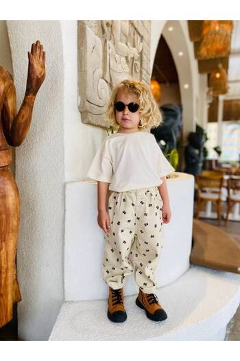 MİO Unisex Jean Pants White T-Shirt Set