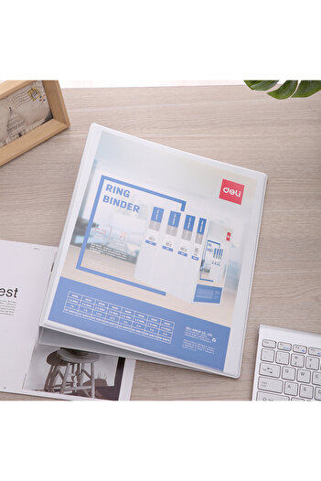 Deli Deli E5613N Ring Binder – ideal for document organization, presentations & long-term file storage