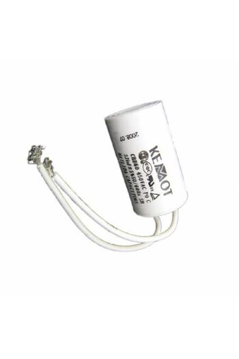 Kemot Condensator Motor Cu Fir Conector - 3.75Uf / 450V