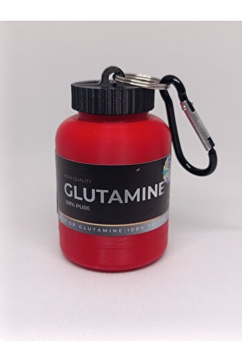 NozzleCraft Glutamine Powder Storage Funnel – 30g |   With Carabiner