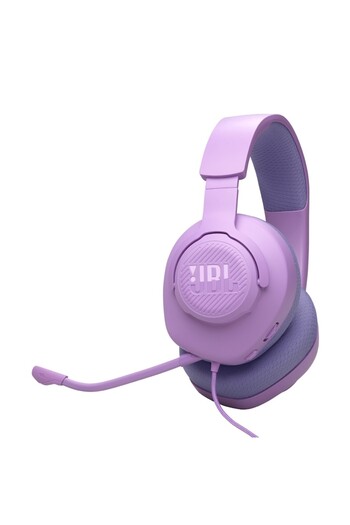JBL Căști de gaming JBL Quantum 100M2, cu fir, microfon detașabil, violet
