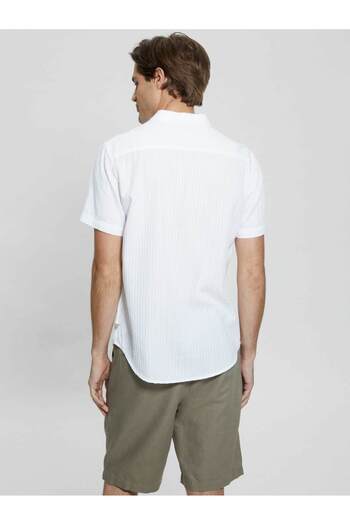 Guess Pillar Dobby Erkek Slim Fit Gömlek