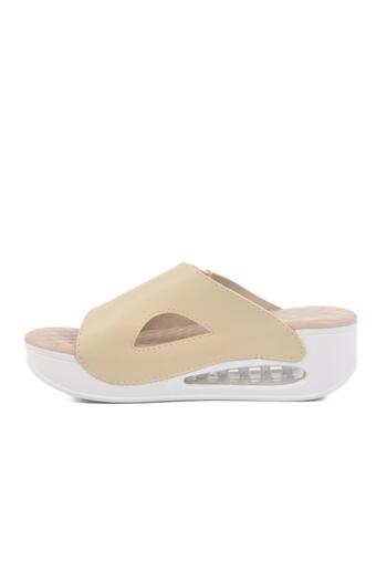 AYAKMOD Beige Air Sole Women's Slippers 100-962 Z
