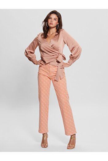 Guess LS LOVISA - High Waist Wrapped Skirt Ball