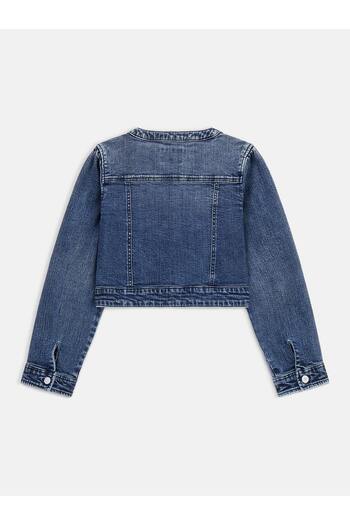 Guess JACĂTĂ DE DENIM CU PIATRĂ