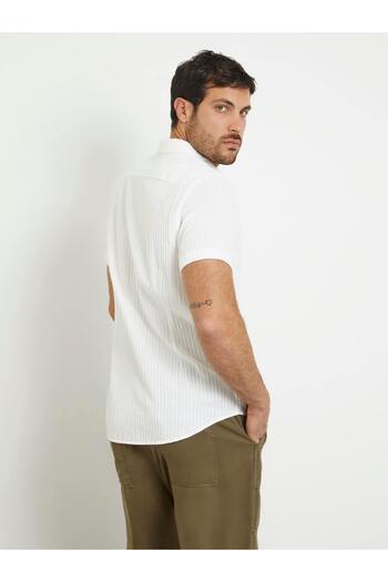 Guess Pillar Dobby Erkek Slim Fit Gömlek