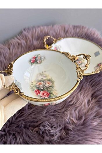 ROSSEV Antique Handled Presentation Set 3 Pieces
