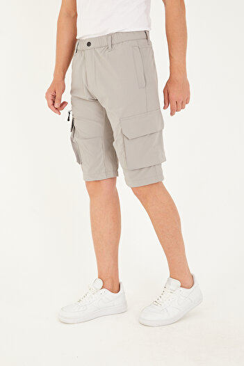 Camp Scoutland Camp735 Outdoor Tactical Water Repellent Summer Men's Stone Tactical Shorts