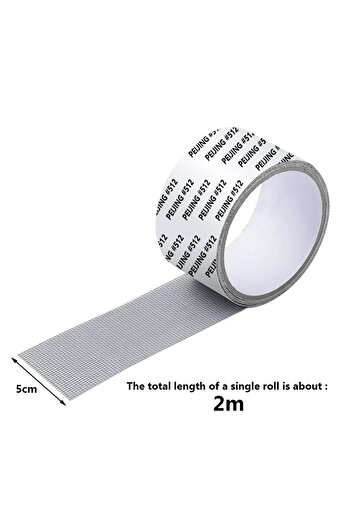 Choice GRAY Window Screen Tape Anti-mosquito Screen Repair Subsidy Door Curtain Mosquito Net Hole Patch Rep
