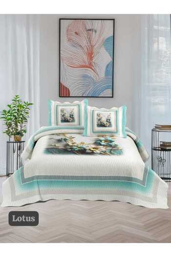 Örtüm Lotus Quilted Double Bed Cover