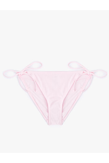 Koton Drawstring Bikini Bottom with Tie Sides
