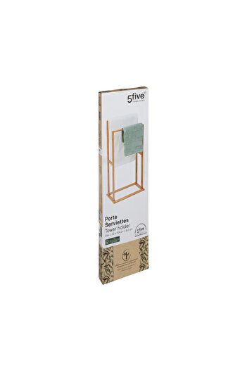 5five Simple Smart Θήκη για πετσέτες Alya από μπαμπού, 42 x 24 x Υ. 81,5 εκ.