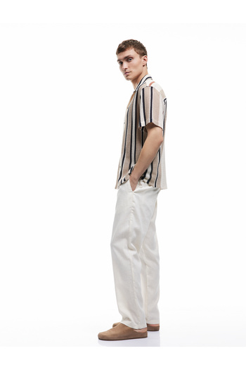 Koton Regular Fit Waist Lace-Up Trousers with Pocket Detail