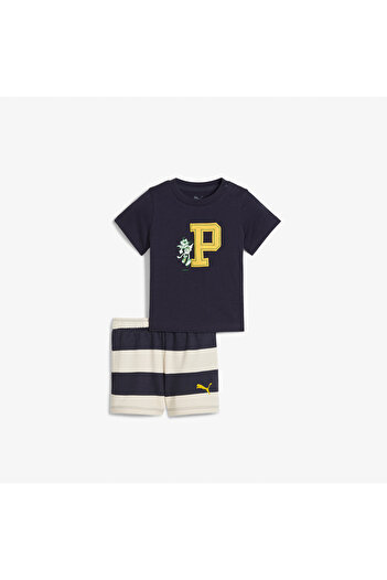 Puma Puma Super Bebek Lacivert Eşofman Takımı