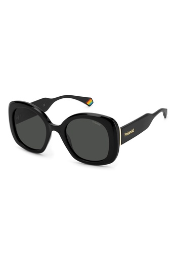 Polaroid Polaroid Women's Sunglasses PLD 6190/S 807/M9, Black, Oval, 52 mm