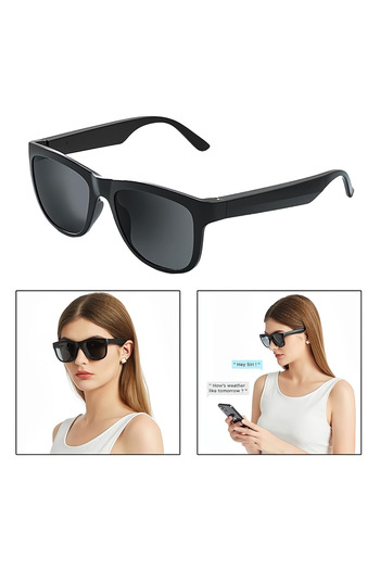 GÜMRÜK BEY FH6 Akıllı Bluetooth Dokunmatik Gözlük Müzik Dinleme Konuşma Özellikli Unisex Polarize Güneş Gözlüğü