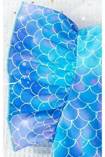 3b kids Mermaid Skirt Mermaid Top Blouse Bustier Mermaid Heels Shoes Mermaid Purse Bubble Hair
