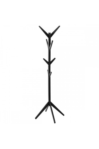 5 five simply smart Cuier de haine Haga, lemn, negru, 62 x 62 x Î173 cm