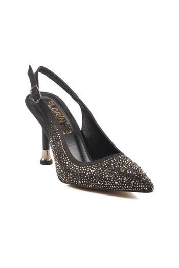 WALKWAY Black Women's Evening Dress Shoes T-101 Z
