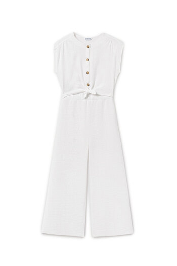 MAYORAL Girl Jumpsuit 6865 Ecru