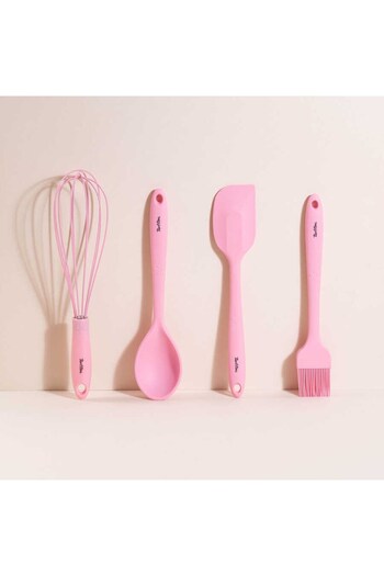 Tantitoni Silicone Light Pink 4 Piece Large Preparation Set