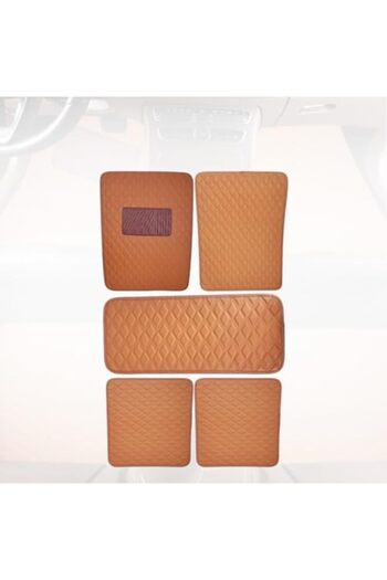 Generic Premium 5-Piece Car Floor Mat Set – Universal Trim to Fit, All-Weather Protection for Cars & SUVs
