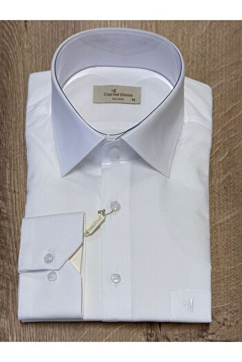 Daniel Bessi Regular Fit 100% Cotton Classic Premium Men's Shirt with Pockets