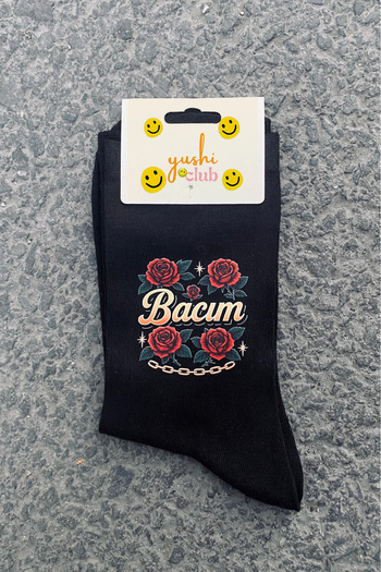 Namgo Black Bacım Bamboo Seamless Socks