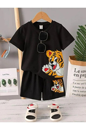 Cevval Children's T-Shirt and Pocket Shorts Set