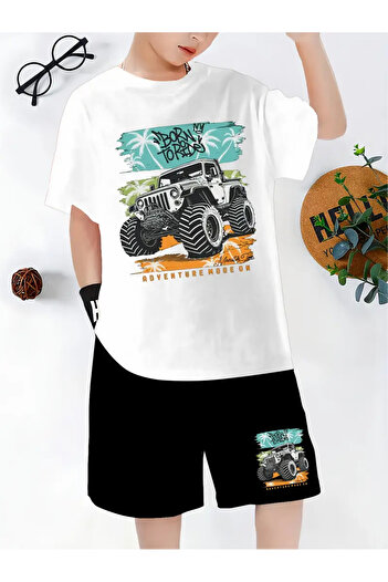 Cevval Children's T-Shirt and Pocket Shorts Set