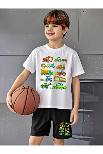 Cevval Children's T-Shirt and Pocket Shorts Set