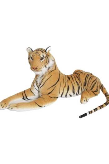 Aljazierah Giant Tiger Wild Animal Simulation Soft Plush Stuffed Toy