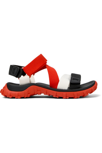 CAMPER Men's Red Hook And Loop Sandals with Soft Sole, Lightweight, Summer Comfort Drift Trail