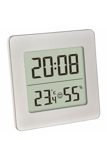 TFA Termometru si higrometru digital cu ceas si alarma 30.5038.54