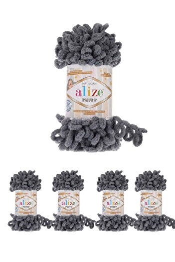 Alize Puffy 5 pcs of original Turkish Aliza puffy wool yarn