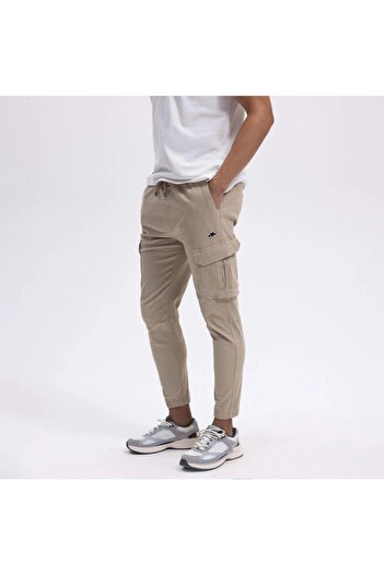Ellesse Men's Beige Cargo Pants – Em473-Bg