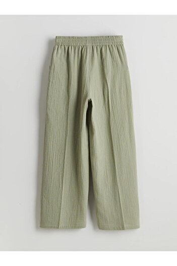 LC Waikiki Lcw Kids Buy Elastic Waist Muslin Girls' Trousers (S5)